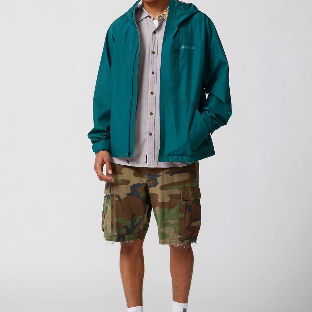 Marmot Minimalist GORE-TEX Jacket Size S in Turquoise/Blue/Green